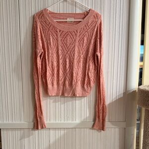 Pins & Needles Pink Sweater